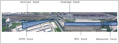 Capacity Evaluation of a Railway Terminal Using Microsimulation: Case Study of a Freight Village in Turin